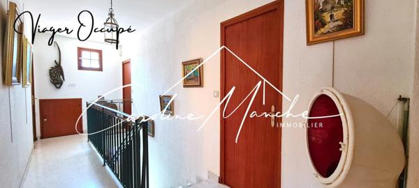 VIAGER OCCUPÉ - Maison de caractère à 10 min du port de Carry-le-Rouet