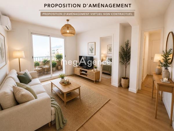 Appartement à TOULON, 83000 - 3 pièces 53m²