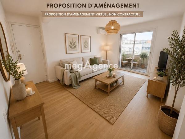 Appartement à TOULON, 83000 - 3 pièces 53m²