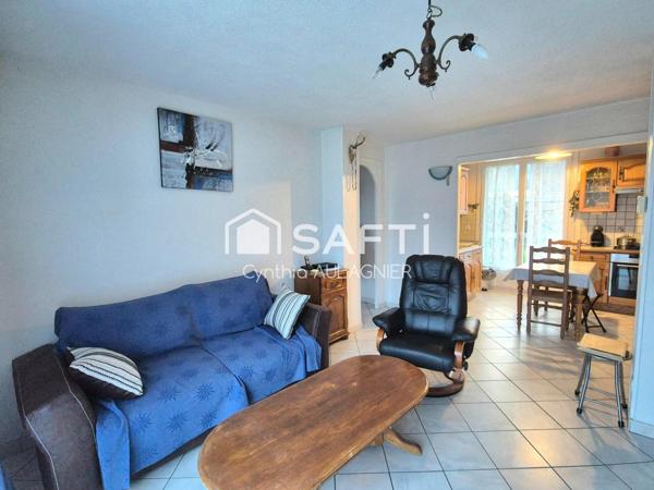 Appartement 3 pièces + 2 balcons