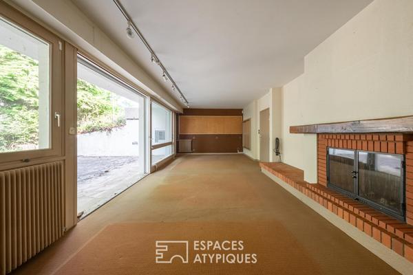 Maison d’architecte seventies et son parc arboré