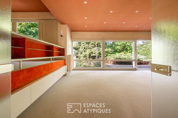 Maison d’architecte seventies et son parc arboré