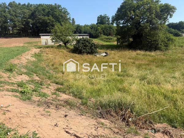 Ancien bâtiment agricole sur belle parcelle de terrain