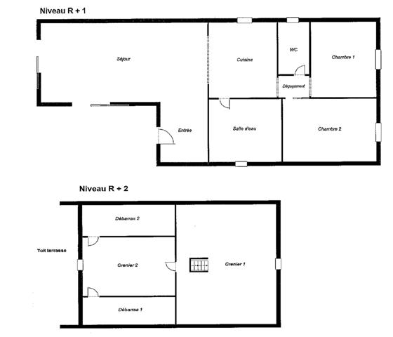 Millau (12100) MAISON F3 87 M2 AVEC PISCINE SUR TERRAIN DE 875 M2