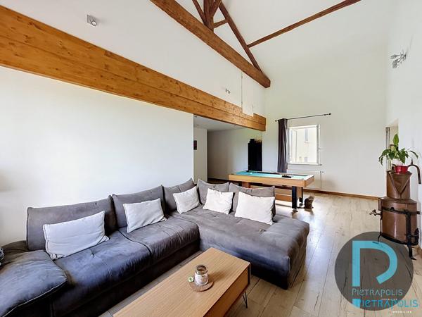 MAISON DANS LES VIGNES DE 142M2 - TERRAIN DE 1194M2 - ARNAS