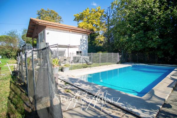 Maison atypique sur grand terrain avec piscine - Secteur Castelnaudary