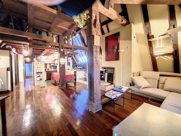 Loft atypique sous les toits au Pavillon du Roi PLACE DES VOSGES PARIS