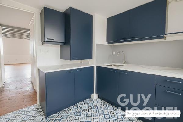 Appartement 3 pièces plein de charme, vue exceptionnelle sur Versailles