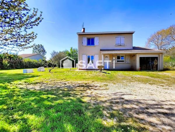 Maison T5 au calme sur terrain de plus de 3 000 m²