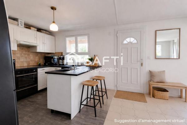 Maison T5 au calme sur terrain de plus de 3 000 m²