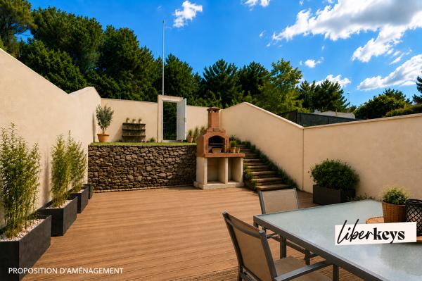 Maison 4P de 86 m² avec garage et jardin