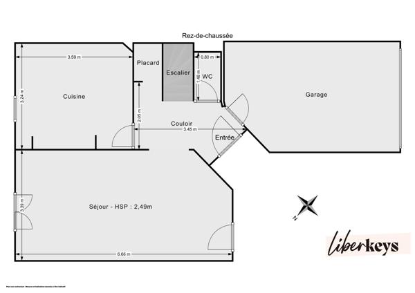 Maison 4P de 86 m² avec garage et jardin