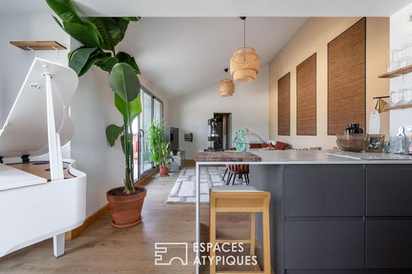 Penthouse et sa terrasse de 70 m2 sur la cime des arbres