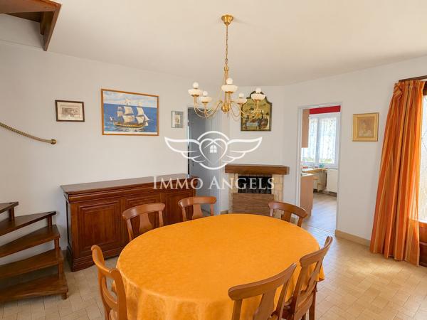 Maison 4 pièces, vie de plain pied à 1km du centre ville