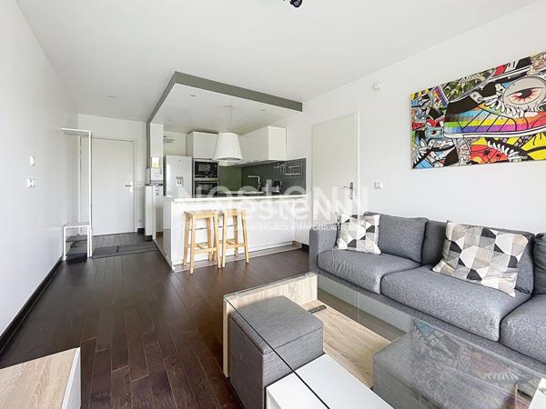 À vendre : Appartement 2 pièces à Bois d'Arcy avec balcon et parking en sous-sol