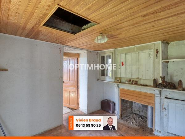 Maison de 50 m² à rénover avec jardin, au cœur de Mauriac.