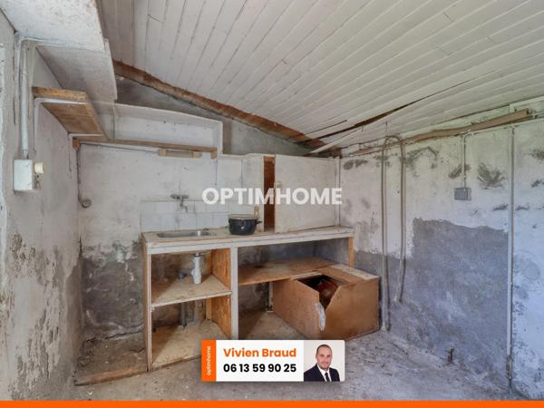 Maison de 50 m² à rénover avec jardin, au cœur de Mauriac.