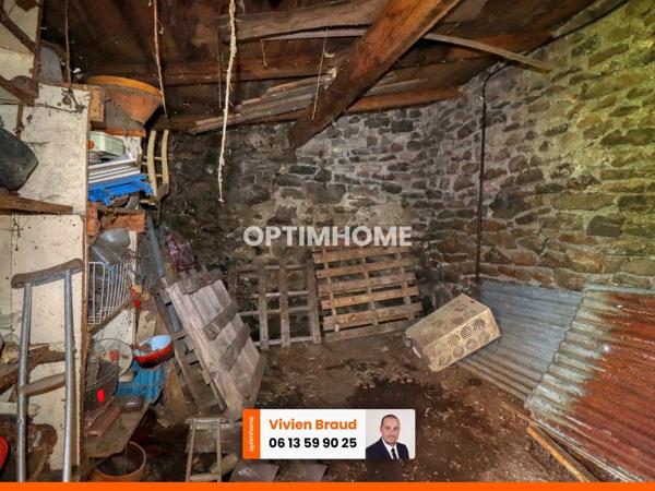 Maison de 50 m² à rénover avec jardin, au cœur de Mauriac.