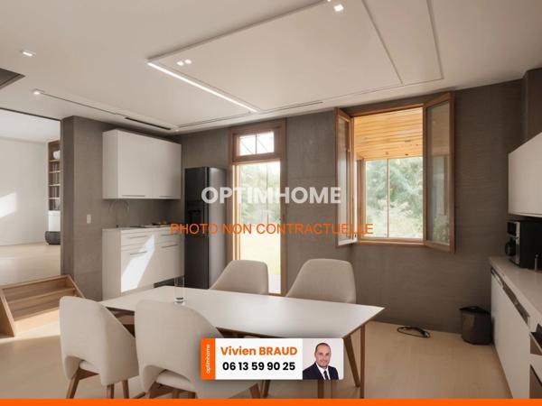 Maison de 50 m² à rénover avec jardin, au cœur de Mauriac.