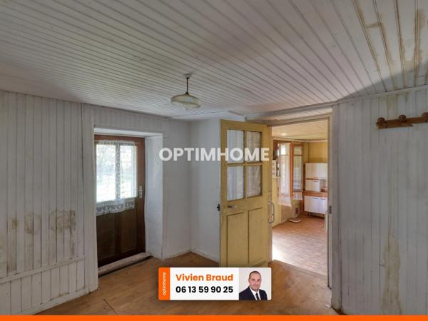 Maison de 50 m² à rénover avec jardin, au cœur de Mauriac.