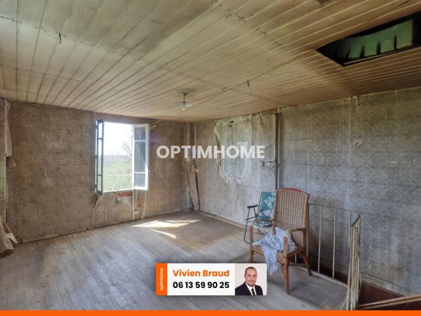 Maison de 50 m² à rénover avec jardin, au cœur de Mauriac.