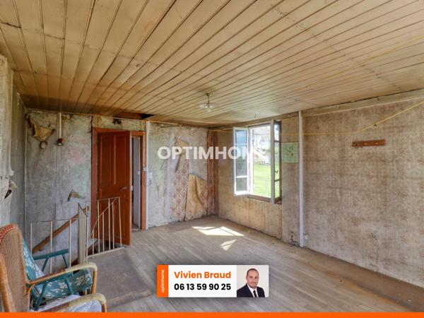 Maison de 50 m² à rénover avec jardin, au cœur de Mauriac.