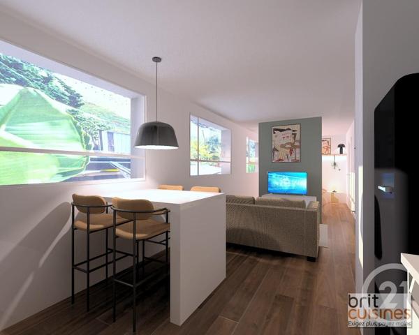 Appartement T1 à vendre  1 pièce - 34,50 m2 BREST - 29