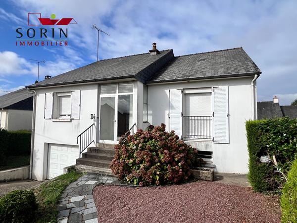 Pavillon sur sous-sol - 90 m² - 3 chambres , Saint denis de gastines