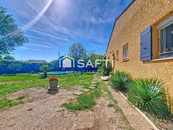 Maison familiale, véranda, jardin et piscine – Pernes-les-Fontaines