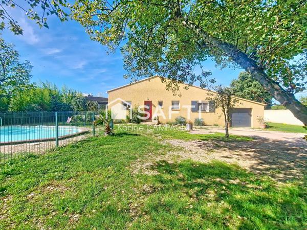 Maison familiale, véranda, jardin et piscine – Pernes-les-Fontaines