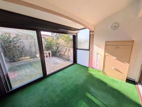 Maisonnette au port de Barcarès - terrasse et parking