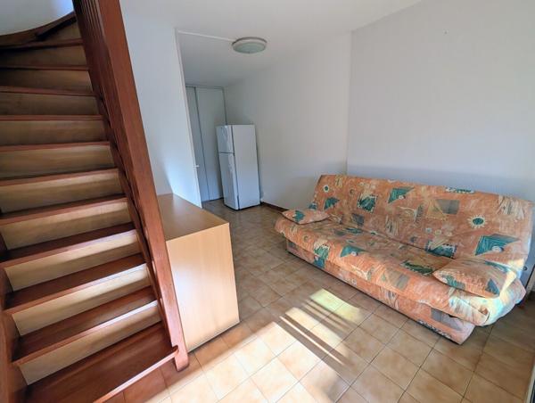 Maisonnette au port de Barcarès - terrasse et parking