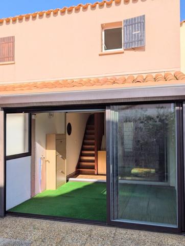 Maisonnette au port de Barcarès - terrasse et parking