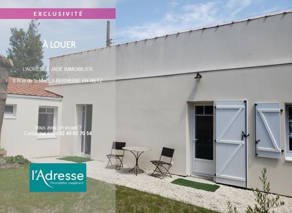 MAISON MEUBLEE - LOCATION ANNUELLE - 2 CHAMBRES