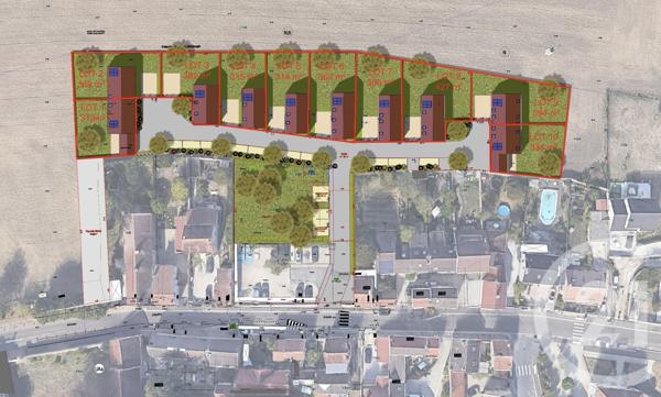 Terrain à vendre  315 m2 LESCHES - 77