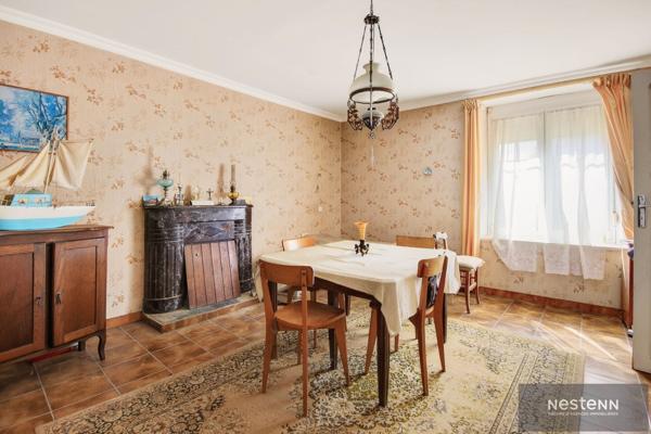 Maison en pierre de caractère à vendre avec terrain constructible - Morieux