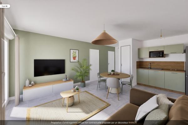 Appartement à vendre |  Bègles |  2 pièces | 45 m²