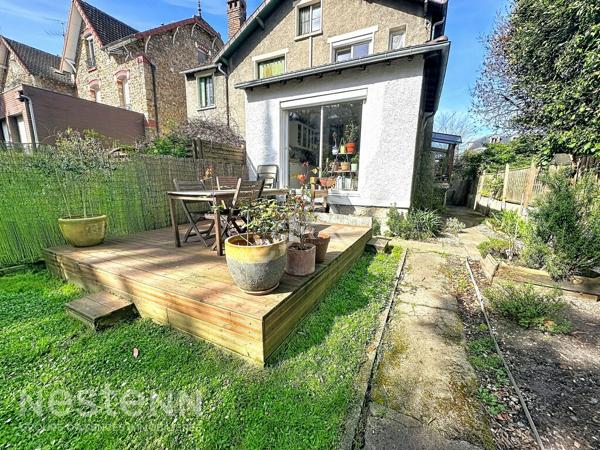 Maison Ermont gare Ermont Eaubonne 75 m2 sur 308m² de terrain 2 chambres sous sol avec garage