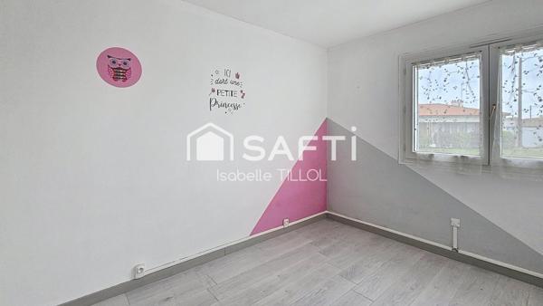 Maison 3ch avec jardin clos