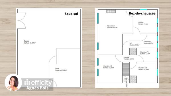 Maison 4 pièces - 83 m² Exclusivité