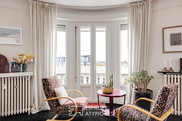 Appartement dernier étage avec vue sur Roubaix