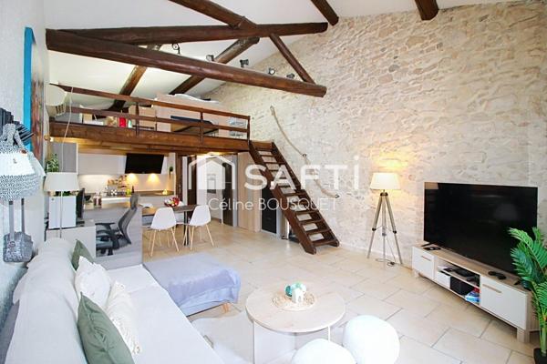 Charmant appartement P2 de 50 m2 en duplex