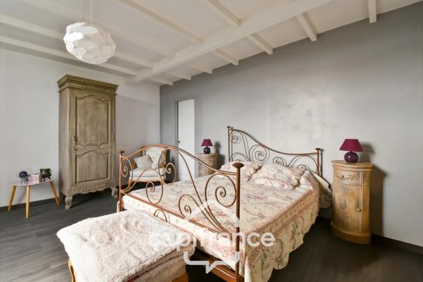 Maison de caractère avec 4 chambres - 6pièces - 268 m² habitables - piscine - jardin et dépendances à BIGNAY