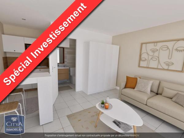 Appartement à vendre 1 pièce 22.37m²
