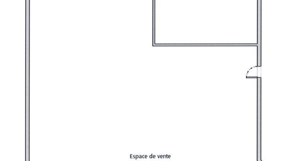 Location Local commercial 3 pièces 66.85 m² - Lorient 56100