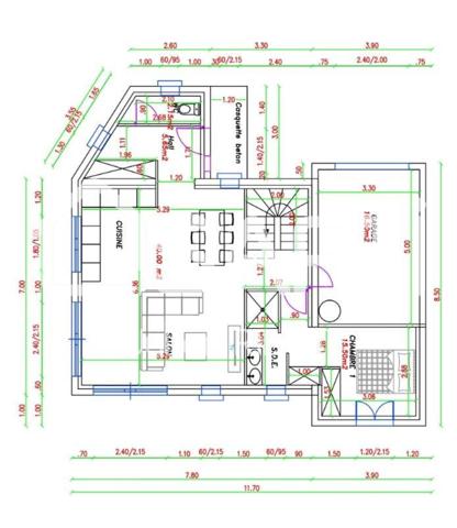 Villa T5 4 chambres 105 m² piscine et garage NEUF