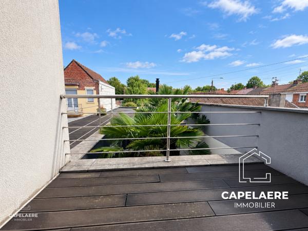 Maison semi individuelle avec garage et jardin Saint André Lez Lille