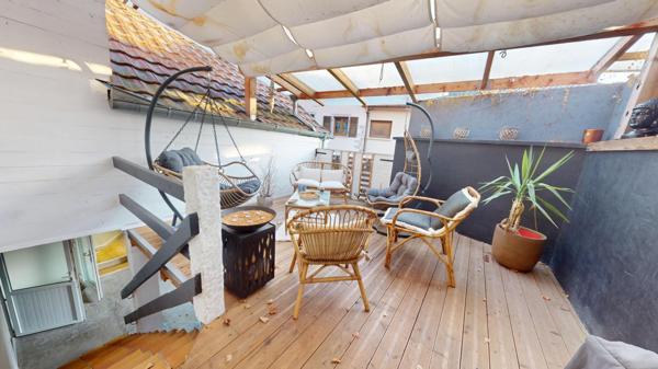 Appartement 5 pièces de 126 m² avec terrasse, parking et dépendances Hattstatt (68420)