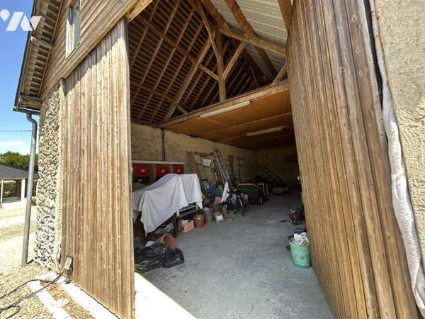 Maison de campagne, dépendances, terrain