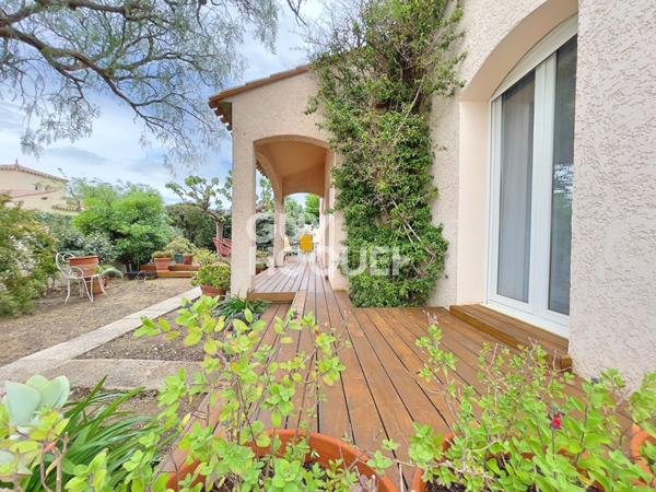 CANOHES Villa 4 faces, 145 m², 5 chambres, piscine, garage.